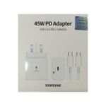 product_image_name-Samsung- Super Fast Charging 45W with Type-C to Type-C Cable – Full Charger (White)-1