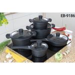 EDENBERG High quality 10pcs nonstick cooking pots