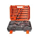 82pcs Socket Set - Versatile And Durable Tool Set For Every Mechanic - For Auto & Motorcycle Repair Set