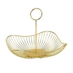 product_image_name-Generic-Detachable Metallic Mesh Fruits Basket With Stand-2