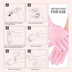 product_image_name-Generic-Silicone Moisturizing Gloves 1 Pair, Flexible & Durable, Ideal for Dry Hands, Home Spa Experience -3