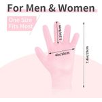 product_image_name-Generic-Silicone Moisturizing Gloves 1 Pair, Flexible & Durable, Ideal for Dry Hands, Home Spa Experience -4