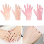 product_image_name-Generic-Silicone Moisturizing Gloves 1 Pair, Flexible & Durable, Ideal for Dry Hands, Home Spa Experience -6