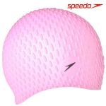 Speedo Swim Cap Bubble Snr - Unisex Adult - Pink..