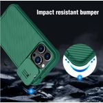product_image_name-Nillkin-CamShield Pro Case for Apple iPhone 14 Pro – Green--2