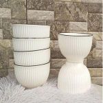 product_image_name-Generic-Set Of 6 White Ceramic Bowls With Black Ring-1