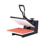 product_image_name-Combo-Portable Semi-automatic Multi-functional Garment Flatbed Heat Press Machine 38*38cm Type Customized T-shirt logo-3