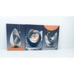 Modern 3D Abstract Canvas Set – Sophisticated, Bold & Fluid