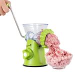 product_image_name-Generic-Meat Grinder & Mincer - Heavy Duty Hand Crank Meat Processor with Suction Base for Kitchen-1