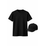 FELIX FRANK Classic Black T-Shirt & Baseball Cap Set