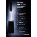 Premier Active Subwoofer Column Speaker System