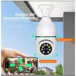 product_image_name-CALUS-E27 Pro V380 PTZ Security Camera Bulb with 360° Rotation and Full Color HD Video for Outdoor Use-2