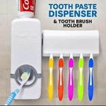 product_image_name-Generic-Toothpaste Dispenser + Toothbrush Holder Set- Assorted-3