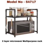 2 layer microwave stand 