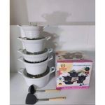 product_image_name-Generic-12Pcs Granite Coated, Non-Stick CookWare Set Pots Sufuria-7