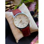 Luxury Leather Strap Gents Watch – Reliable Battery Movement with Daily Functionality