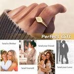 product_image_name-ARHANORY-Evil Eye Rings for Women Adjustable Ring Protection Devil'S Eye Jewelry - Gold-8