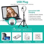 product_image_name-Generic-13 Inch Selfie Ring Light With 2.1M Tripod Stand And Cell Phone Holder For Live Stream/Makeup 13", 13INCH RINGLIGHT-4