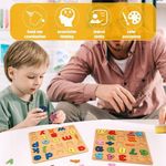 product_image_name-TOYS-Wooden Alphabet Puzzles & Number Counting Board  4 in 1 Set  Colorful ABC Capital/Lowercase Letters & Shapes-5