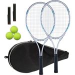 product_image_name-Generic-LONG Tennis Set  2 Rackets, 3 Balls & Carrier Bag-5