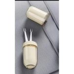 product_image_name-Generic-Big size portable travel toothbrush holder with 4 cups-3