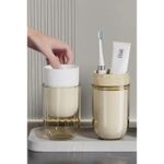 product_image_name-Generic-Big size portable travel toothbrush holder with 4 cups-4
