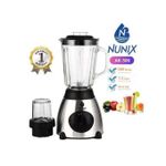 Nunix AK-500 Powerful 2 In 1 Blender With Glass Jar - 1.5L