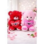 product_image_name-Generic-Cuddling Teddy Bear  Gift for Girls - 30cm-1