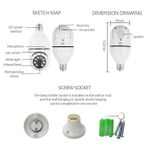 product_image_name-CALUS-PTZ V380 Pro E27 Bulb Surveillance Camera with 1080P Wi-Fi, Night Vision, and Two-Way Audio-2