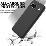 product_image_name-Generic-Soft Anti-fingerprint Silicone TPU Matte Cover Case for Google Pixel 8a-3