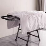 product_image_name-Generic-Black Movable Outdoor Drying Rack  With Wheels-2