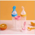 product_image_name-Generic-Silicone baby feeding bottle with spoon tip-1