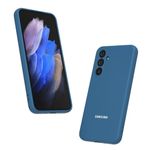product_image_name-Samsung-Galaxy A35 Blue Phone Case  Silicone, Blue-1