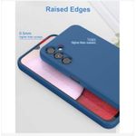 product_image_name-Samsung-Galaxy A35 Blue Phone Case  Silicone, Blue-2