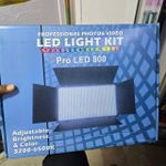 product_image_name-Generic-Pro LED 800 VARICOLOR LED Light Panel – Adjustable 3200K-6500K Studio Light With Dimmable Settings & 2.1M Tripod Stand-1