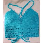 product_image_name-Handmadecraft-Handmade Crochet Bralette – Medium Size – Blue – Adjustable Back-1