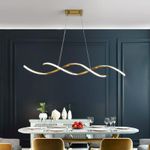 product_image_name-Generic-Minimalist Wave LED Pendant Light-2