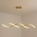 product_image_name-Generic-Minimalist Wave LED Pendant Light-3