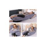 Pregnancy Pillows For Sleeping U-Shape Full Body Pillow And Maternity Support