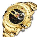product_image_name-Naviforce-NF9163 Gold stainless steel millitary sport-1