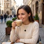 product_image_name-Fashion-Personalized Star Necklace Set – Gold color Women's Necklace and Earrings set-3