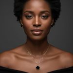 product_image_name-Fashion-Personalized Star Necklace Set – Gold color Women's Necklace and Earrings set-4