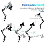 product_image_name-Generic-Energy Efficient Black Desk Lamp with LED Bulb-3