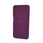 Samsung Galaxy A24 Purple Soft Silicone Phone Case Protective Cover