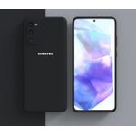 product_image_name-Generic-Samsung Galaxy A16 Back Cover Black Original Silicone Phone Case/ Cover-1