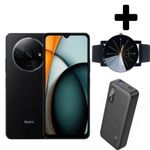 product_image_name-XIAOMI-Redmi A3x, 6.71", 64GB + 3GB RAM (Dual SIM), 5000mAh, Black+power Bank+web Watch-1