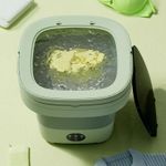 product_image_name-Generic-11L Mini Portable Folding Washing Machine Bucket For Clothes Cleaning-2