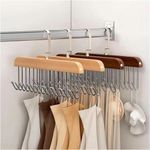 product_image_name-Generic-Wooden Clothes Hanger with 8 Hooks-1