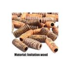 product_image_name-Generic-20pcs Brown Wooden Hair Beads Accessories-1