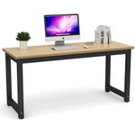 product_image_name-Office Supply-Modern Computer Office Desk 1.2M With Metal Frame-2